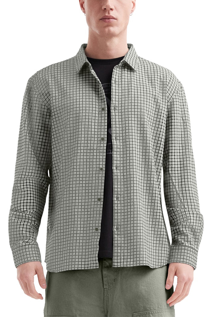 QS by S.Oliver Herren Hemden lang Green