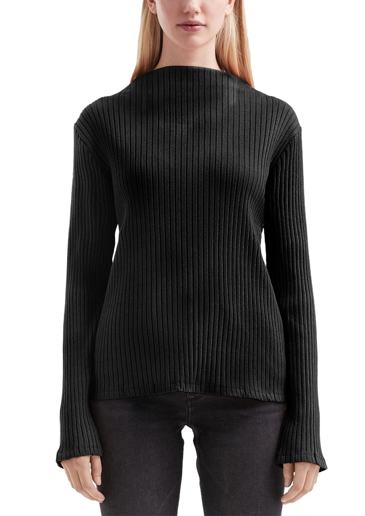 QS by S.Oliver Damen T-Shirts Grey/Black