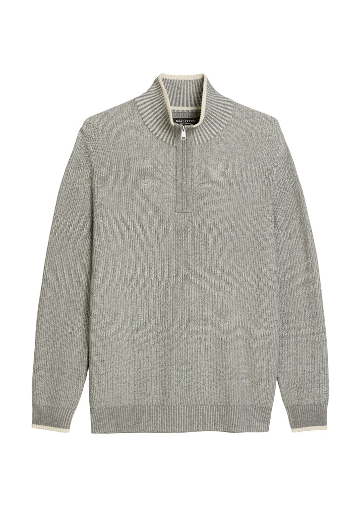 Marc O'Polo Herren Pullover Grey Melang