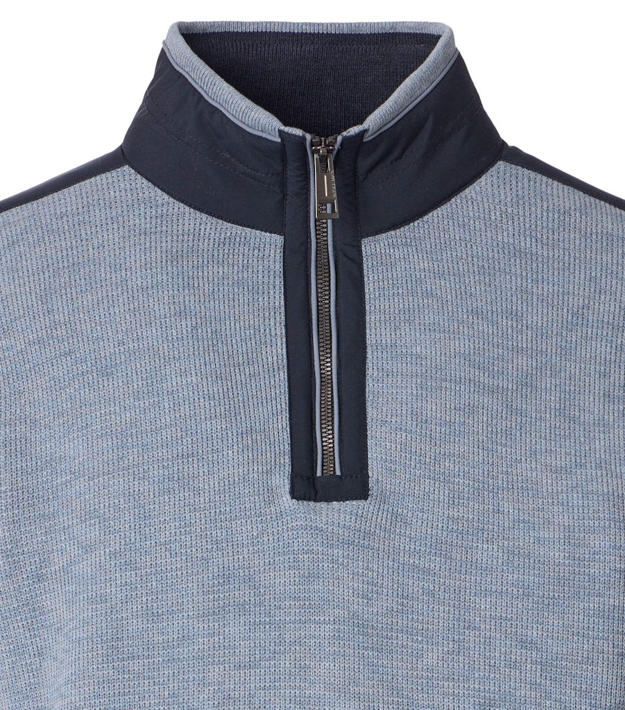 Casa Moda Herren Pullover Aqua Bis Pe