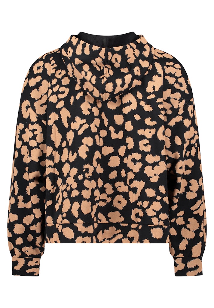 Betty & Co Damen Sweatshirts Black/Camel
