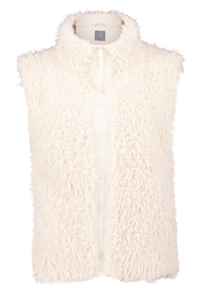 Betty & Co Damen Outdoorwesten White Sand