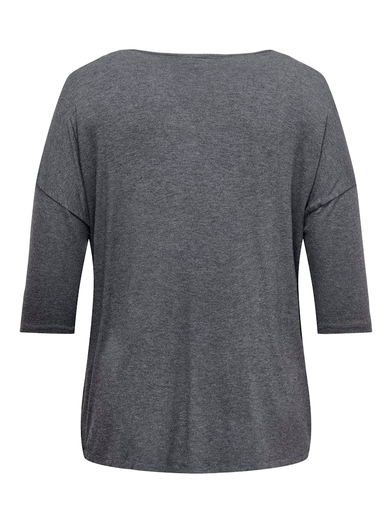 Only Caramkoma Damen T-Shirts Dark Grey Melan