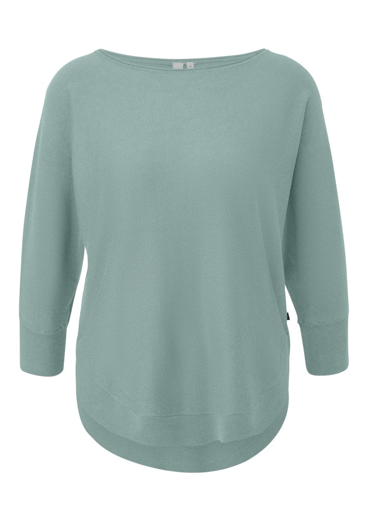 QS by S.Oliver Damen Pullover Blue Green