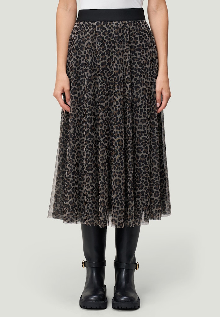 Zero Damen Rock Beigeblack