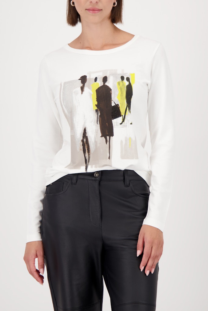 Monari Damen T-Shirts Off-White