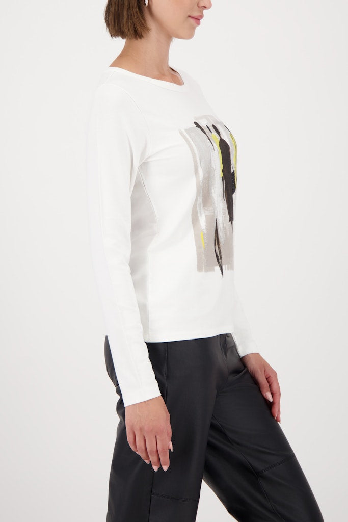 Monari Damen T-Shirts Off-White