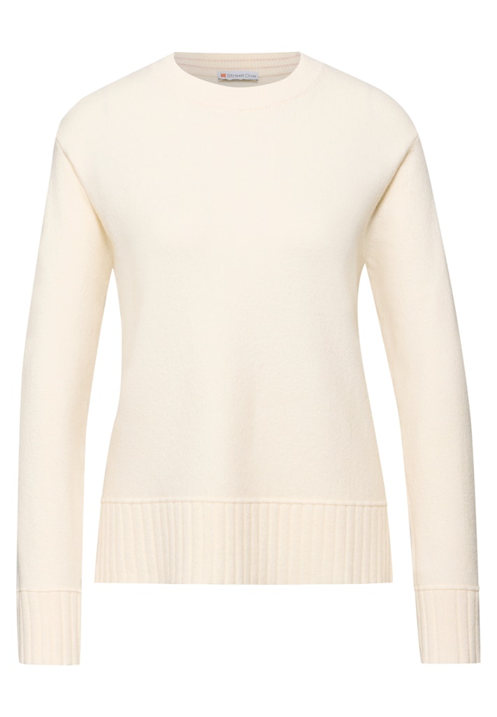 Street One Damen Pullover Soft Beig