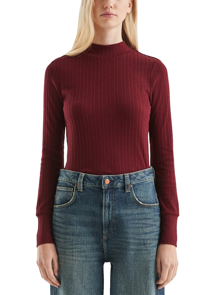 QS by S.Oliver Damen T-Shirts Red