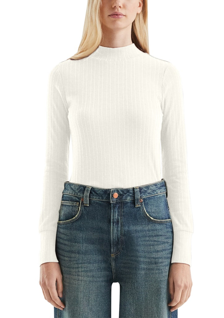 QS by S.Oliver Damen T-Shirts White