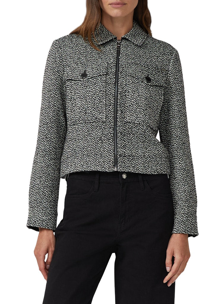 S. Oliver red Damen Blazer Grey/Black
