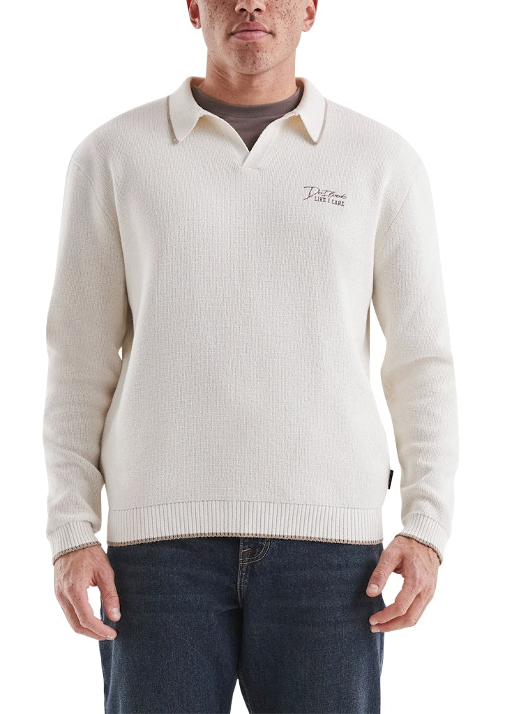 QS by S.Oliver Herren Pullover White