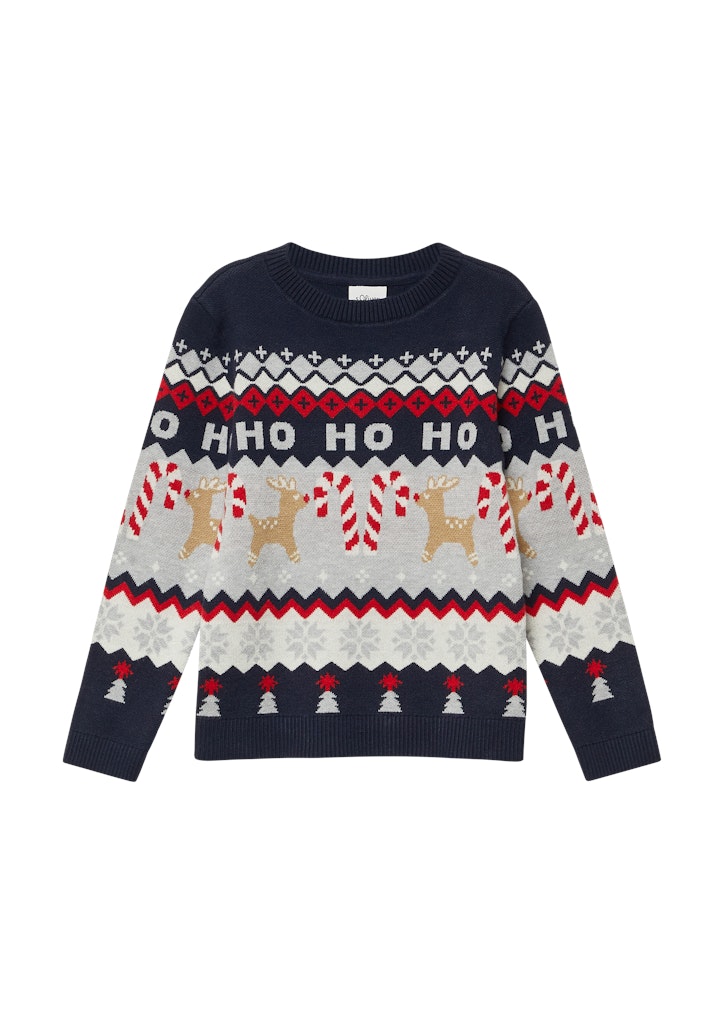 S. Oliver Jungen Pullover & Strickjacken Blue