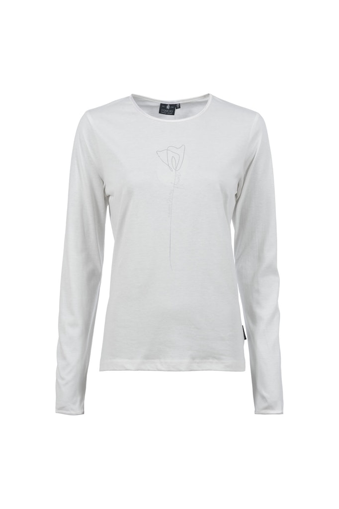 Soquesto Damen T-Shirts Offwhite