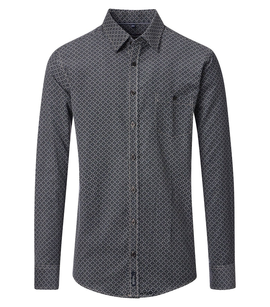 Casa Moda Herren Hemden Anthrazit