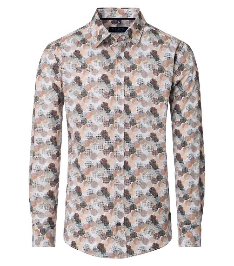Casa Moda Herren Hemden Braun
