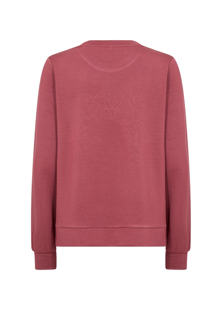 Soya Concept Damen Sweatshirts Dk. Red
