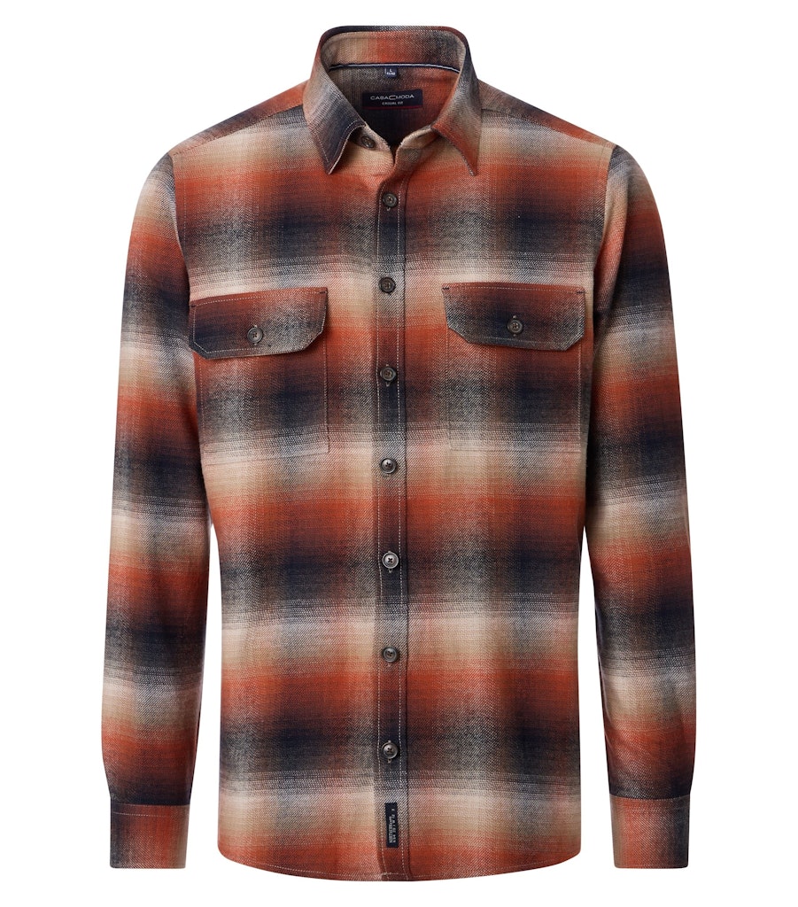 Casa Moda Herren Hemden Orange
