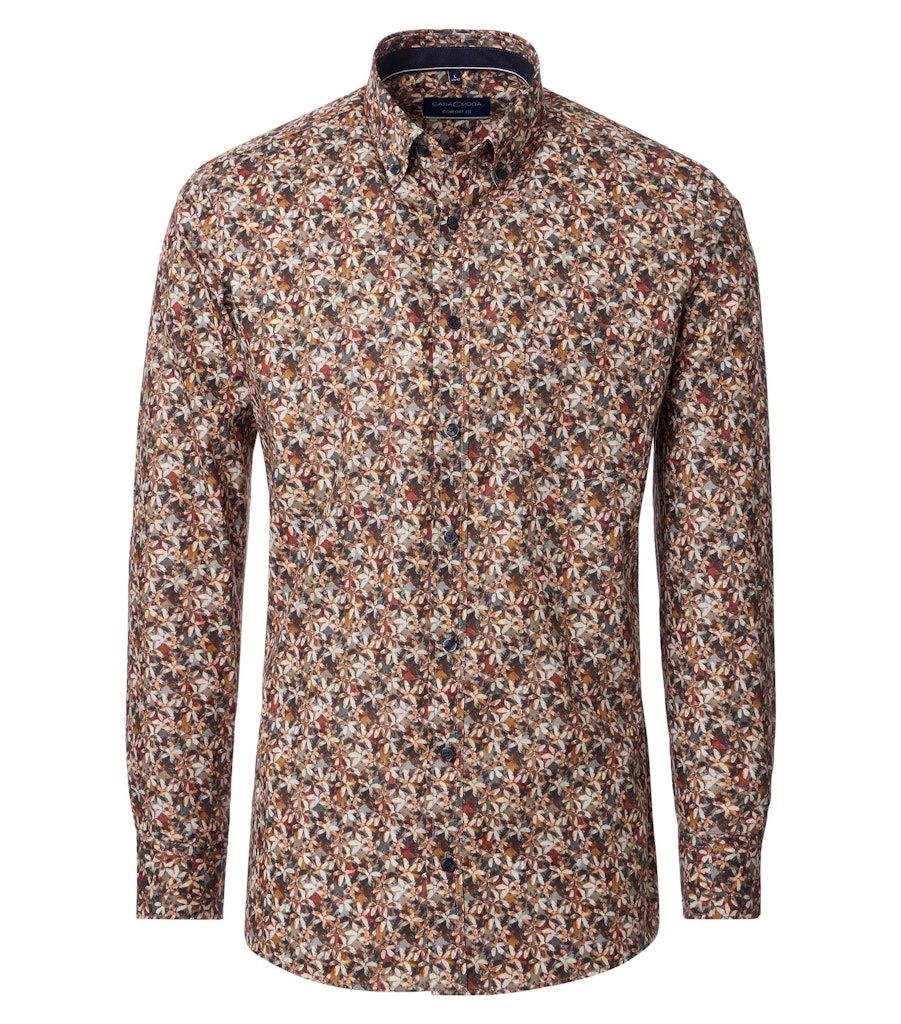 Casa Moda Herren Hemden Silber