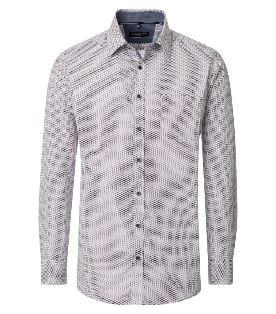 Casa Moda Herren Hemden Silber