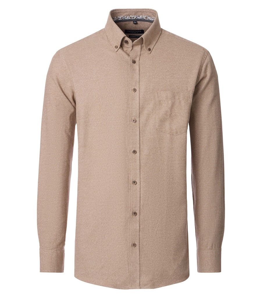 Casa Moda Herren Hemden Beige