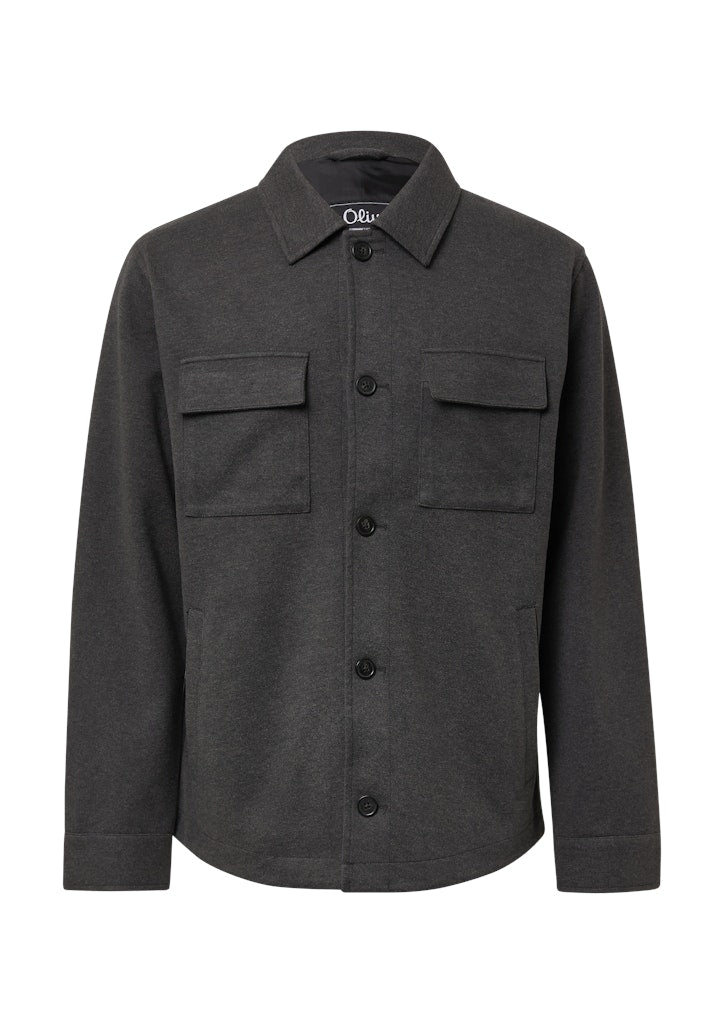 S. Oliver red Herren Jacken Grey/Black