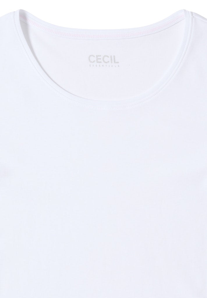 Cecil Damen T-Shirts White