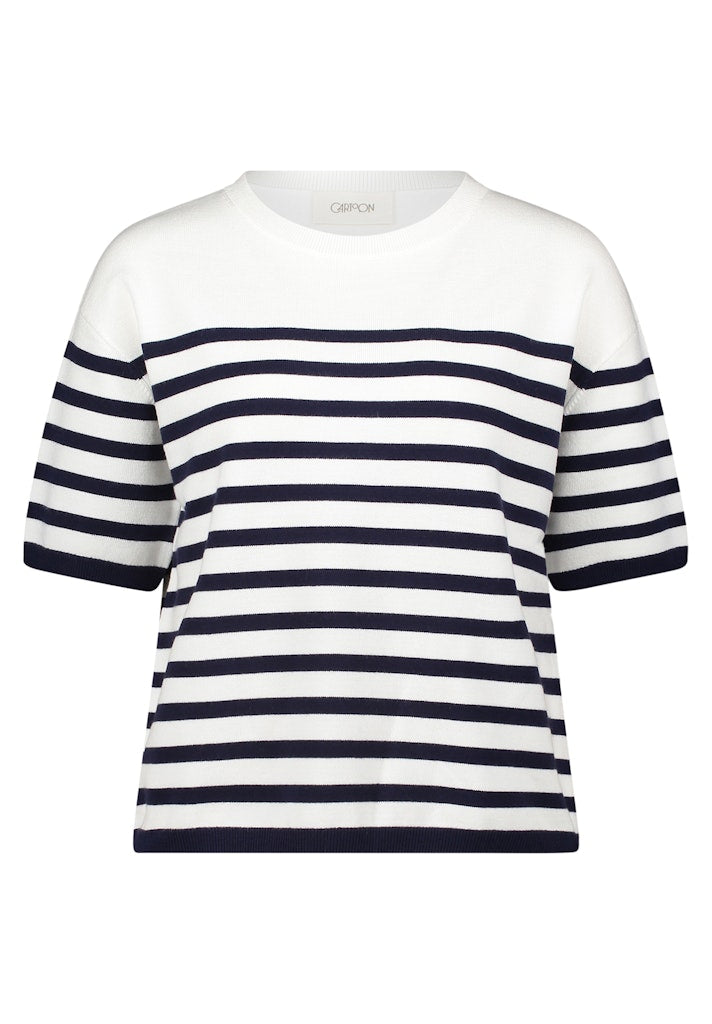 Cartoon Damen Pullover Cream/Dark Blue