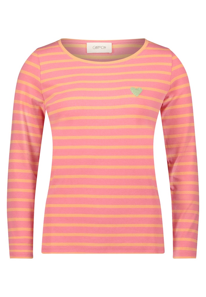 Cartoon Damen T-Shirts Pink/Orange