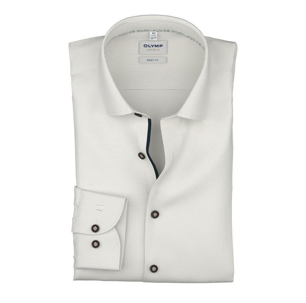 Olymp Herren Hemden lang Nougat