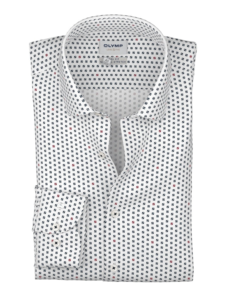 Olymp Herren Hemden lang Weiss