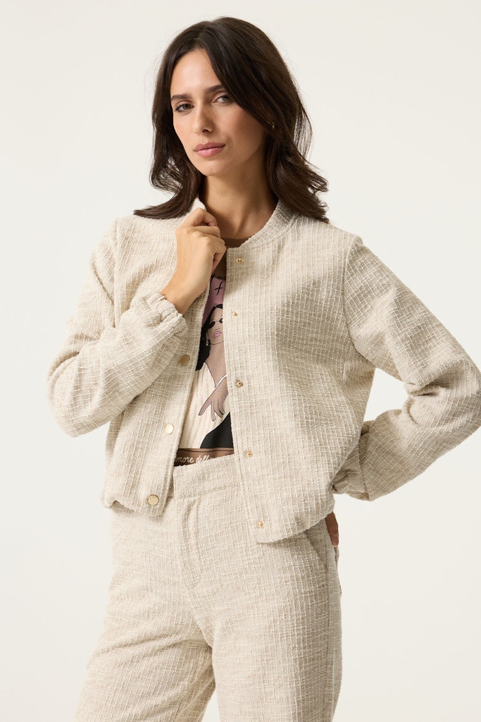Garcia Damen Blazer Taupe Melee