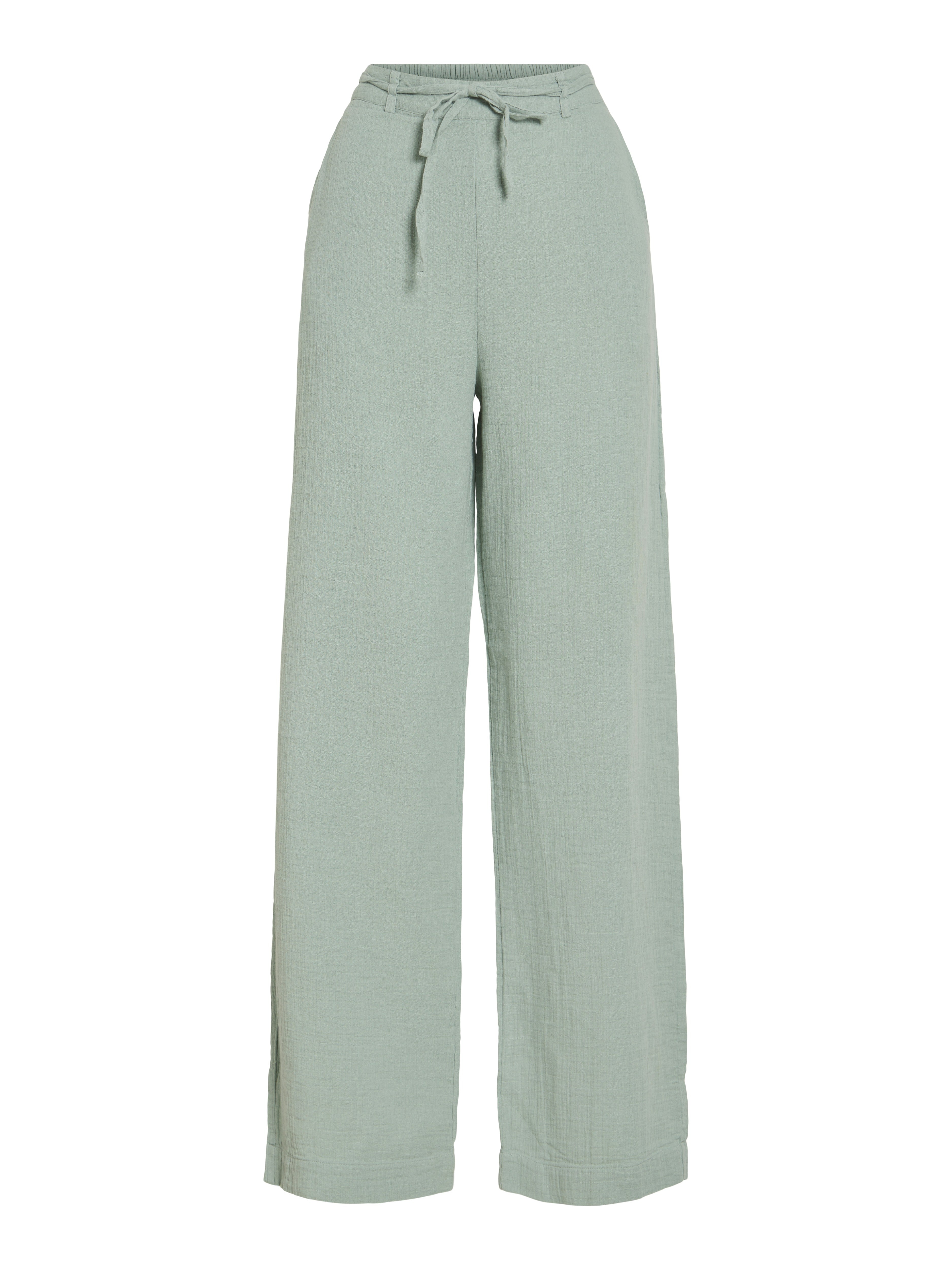 Vila Damen Hosen Blue Surf
