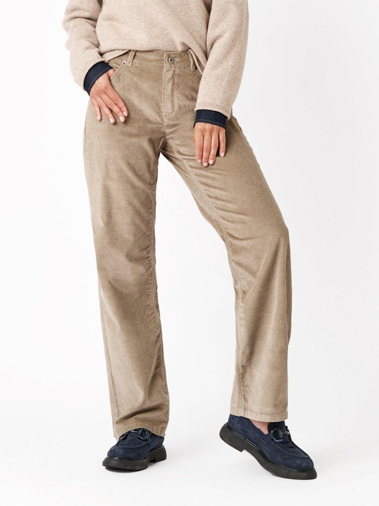 Toni Dress Damen Hosen Taupe