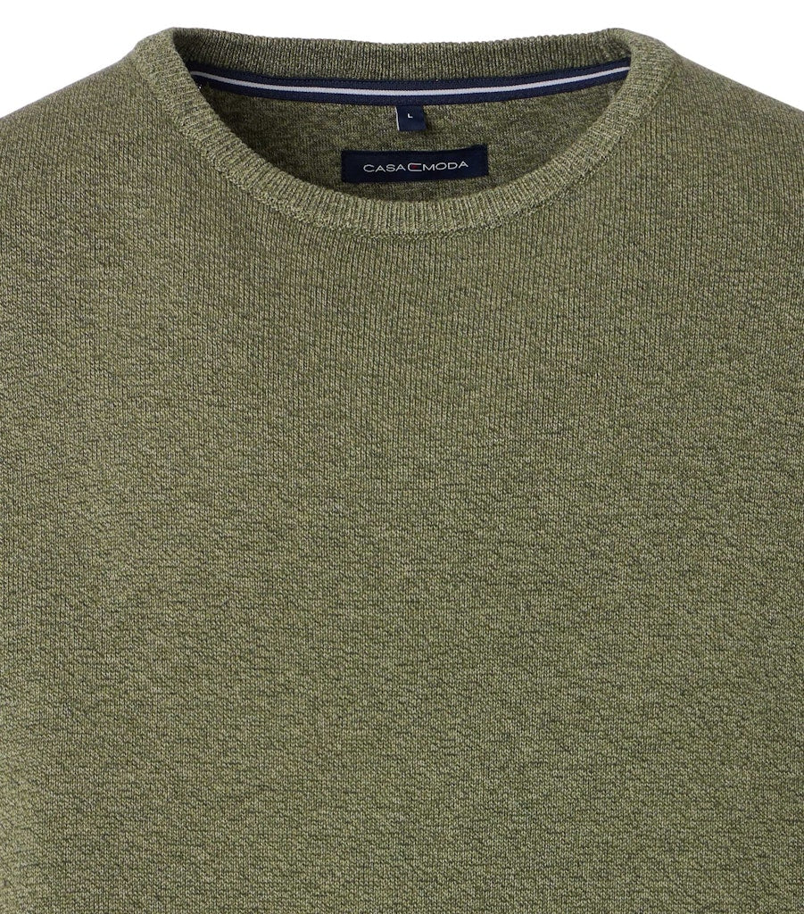 Casa Moda Herren Pullover Gruen