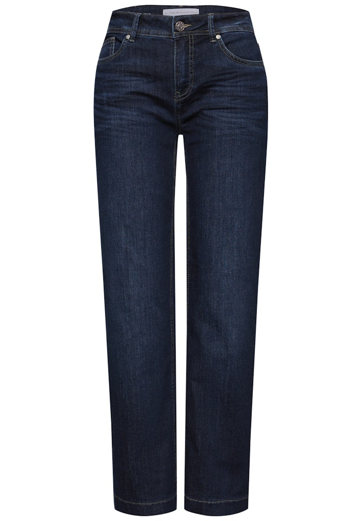 Street One Damen Hosen Deep Indi