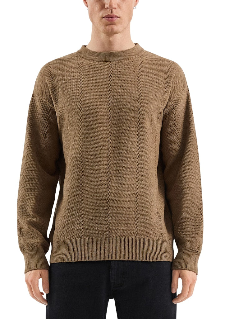 QS by S.Oliver Herren Pullover Brown