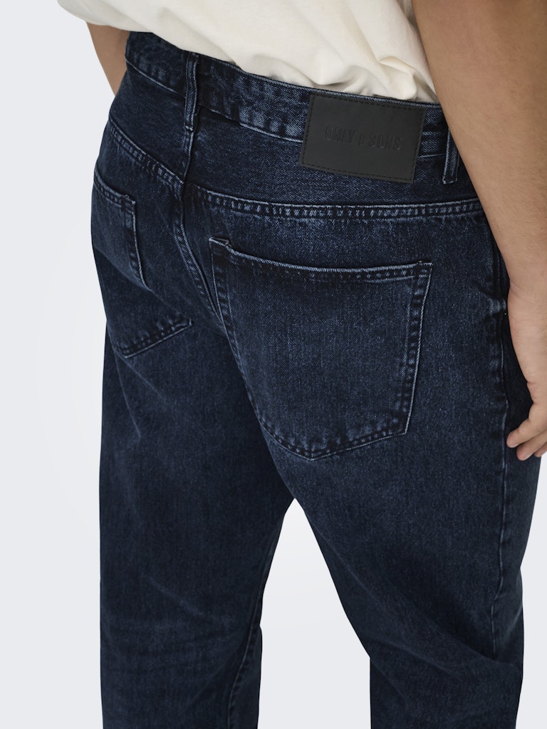 Only & Sons Herren Jeans Blue Black Deni