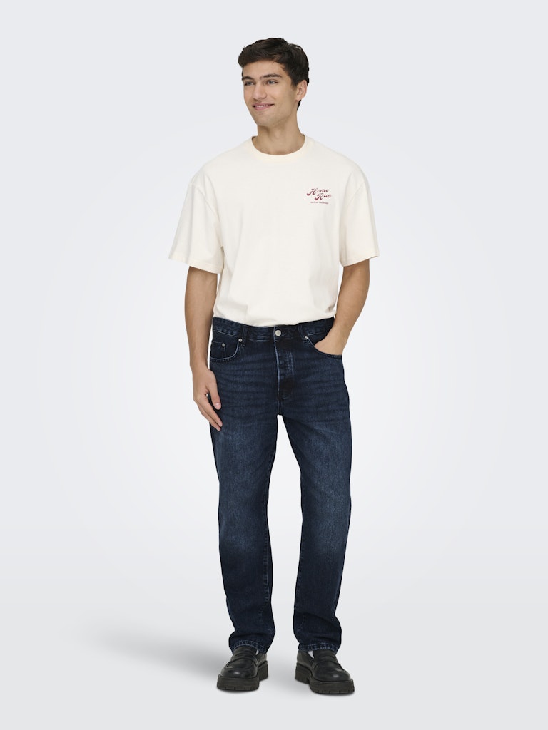 Only & Sons Herren Jeans Blue Black Deni