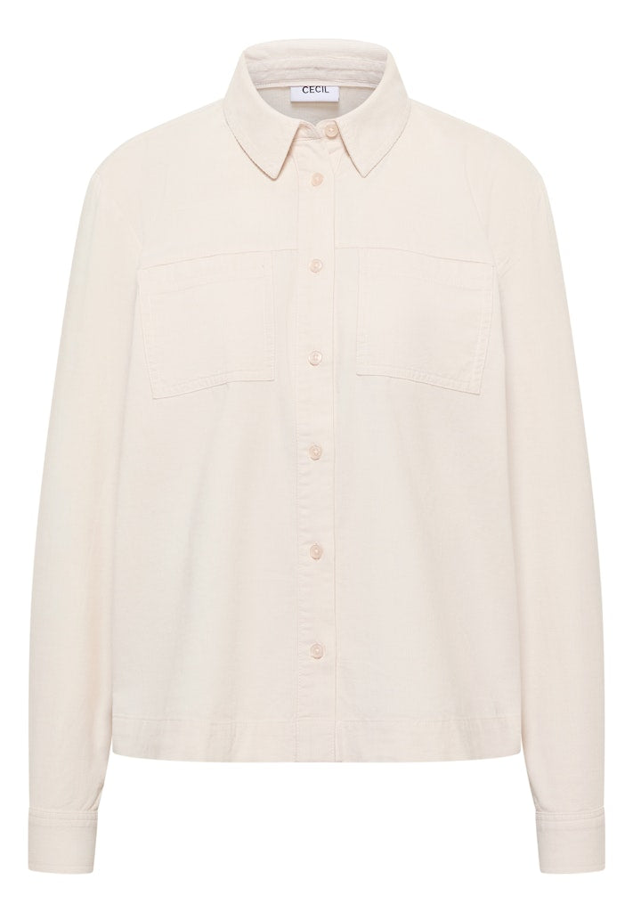 Cecil Damen Blusen Light Gre