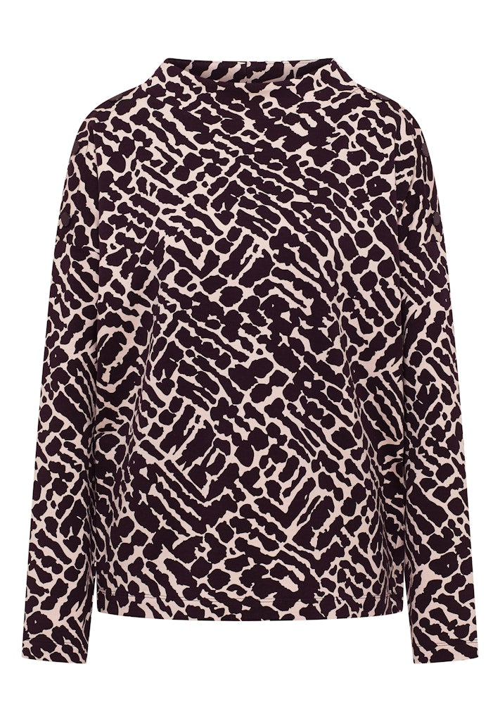 Cecil Damen T-Shirts Eggplant