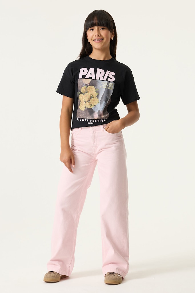 Garcia Mädchen T-Shirts & Tops Off Black