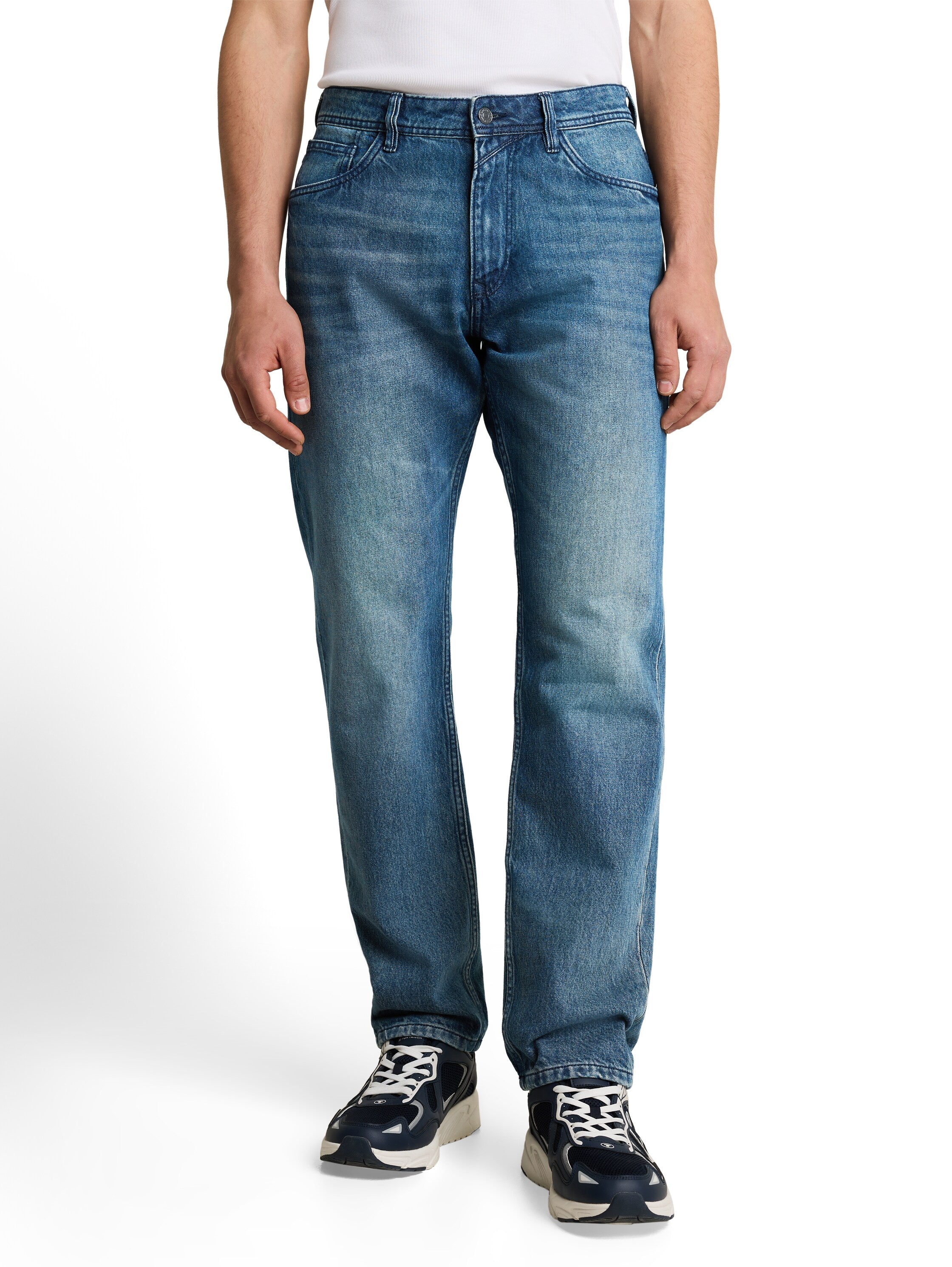 Tom Tailor denim Herren Jeans Mid Stone Wash