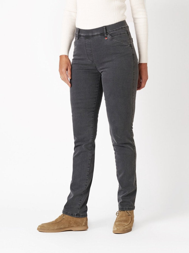 Toni Dress Damen Hosen Grey