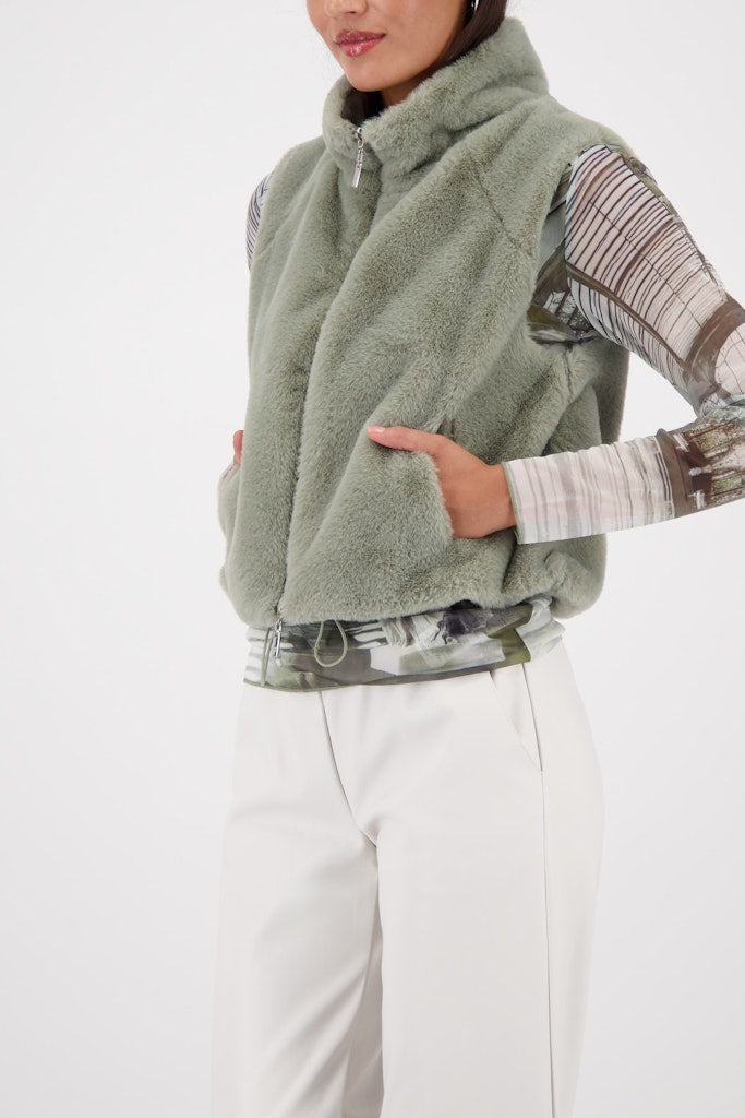 Monari Damen Outdoorwesten Sage