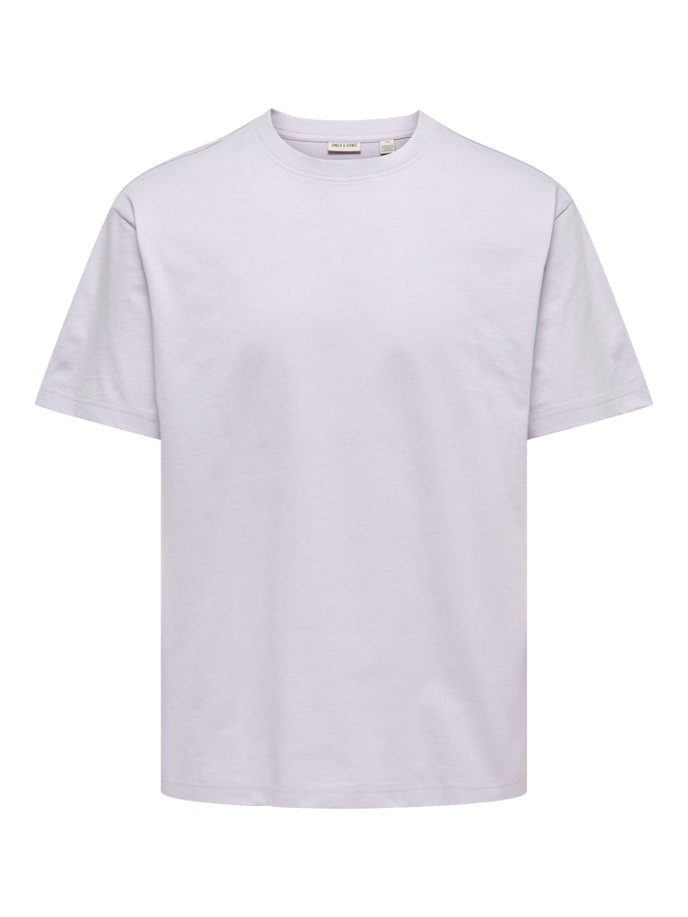 Only & Sons Herren T-Shirts kurz Misty Lilac