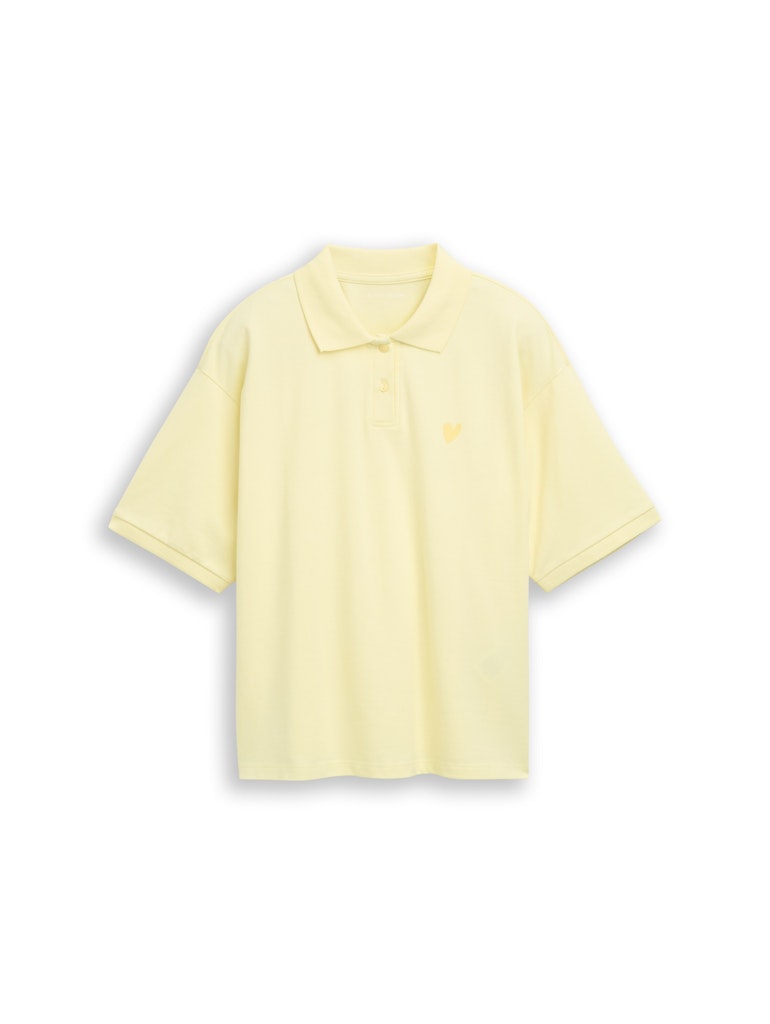 Tom Tailor Damen T-Shirts Soft Lemon