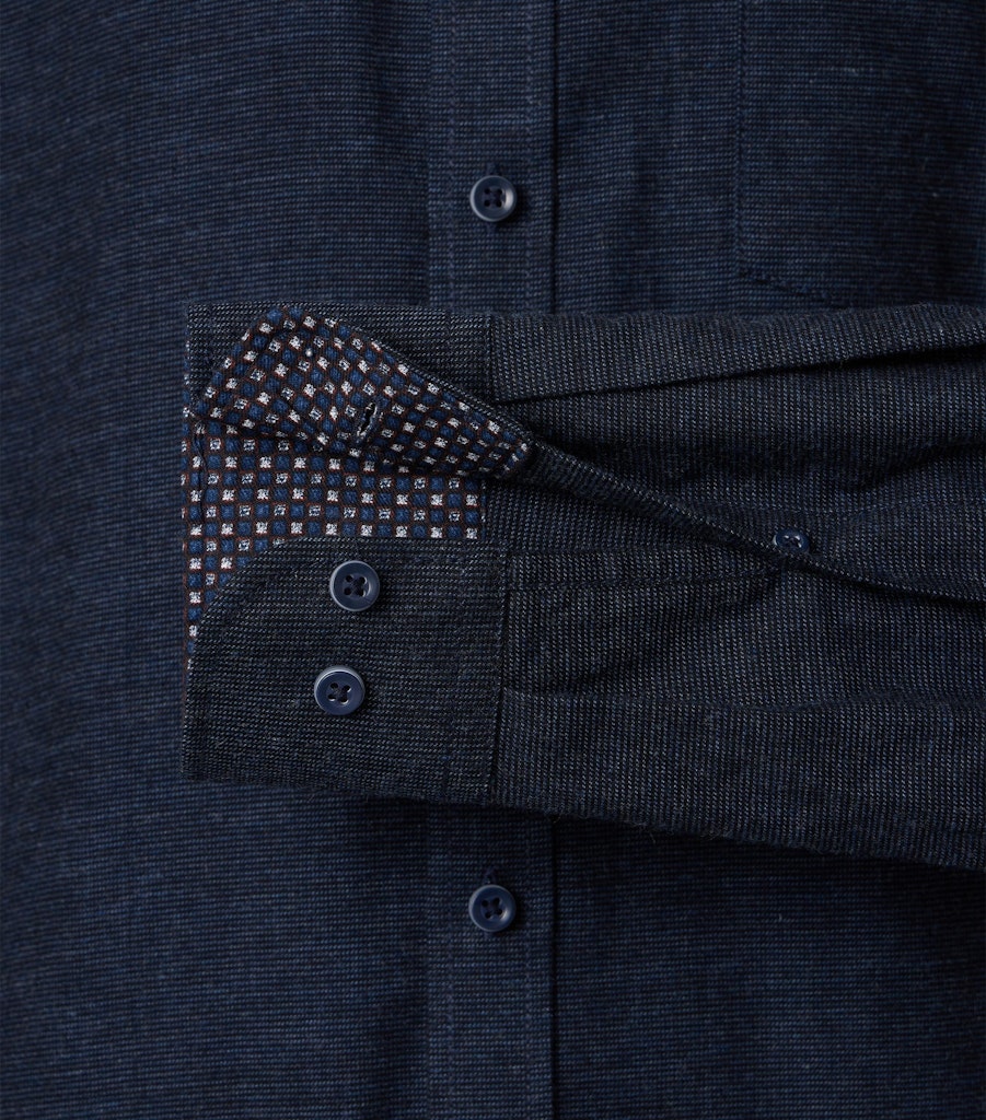 Casa Moda Herren Hemden Blau