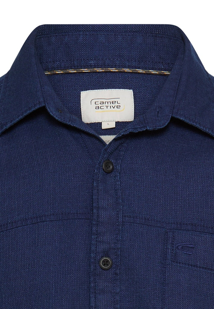 Camel active Herren Hemden Dark Navy