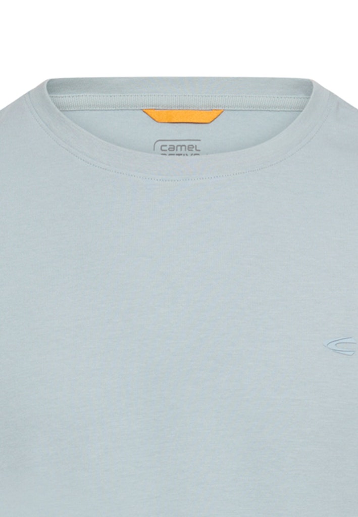 Camel active Herren T-Shirts kurz Aqua Blue